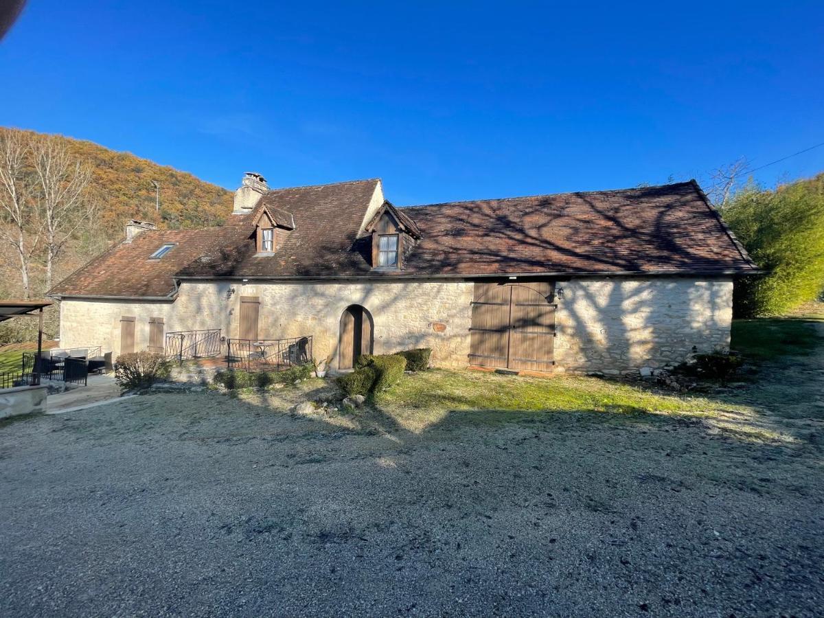 Вілла Domaine Du Bonheur En Pierre Avec Piscine, Proche Sarlat Carlux Екстер'єр фото