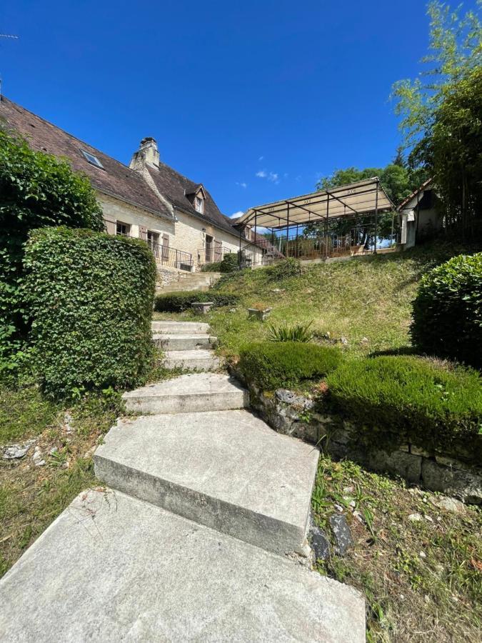 Вілла Domaine Du Bonheur En Pierre Avec Piscine, Proche Sarlat Carlux Екстер'єр фото