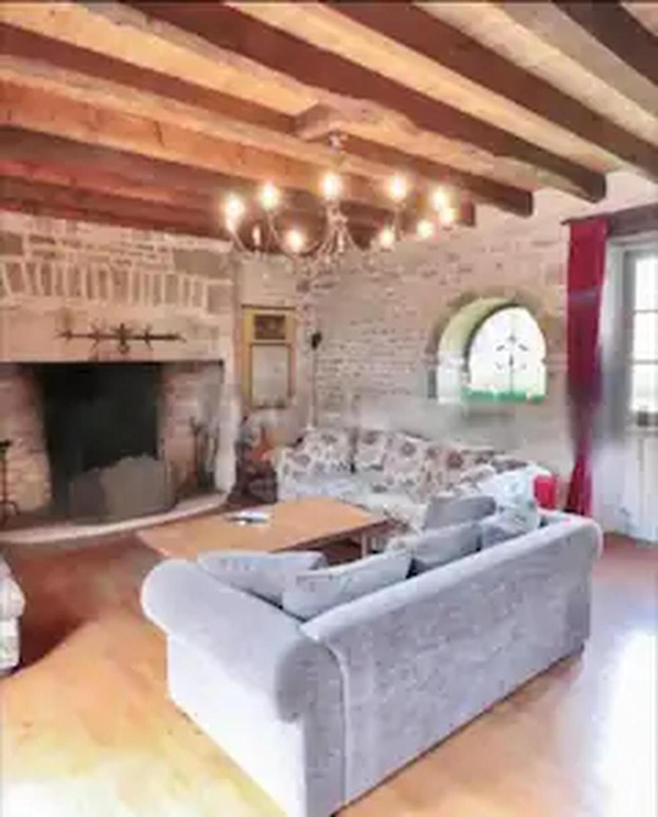 Вілла Domaine Du Bonheur En Pierre Avec Piscine, Proche Sarlat Carlux Екстер'єр фото