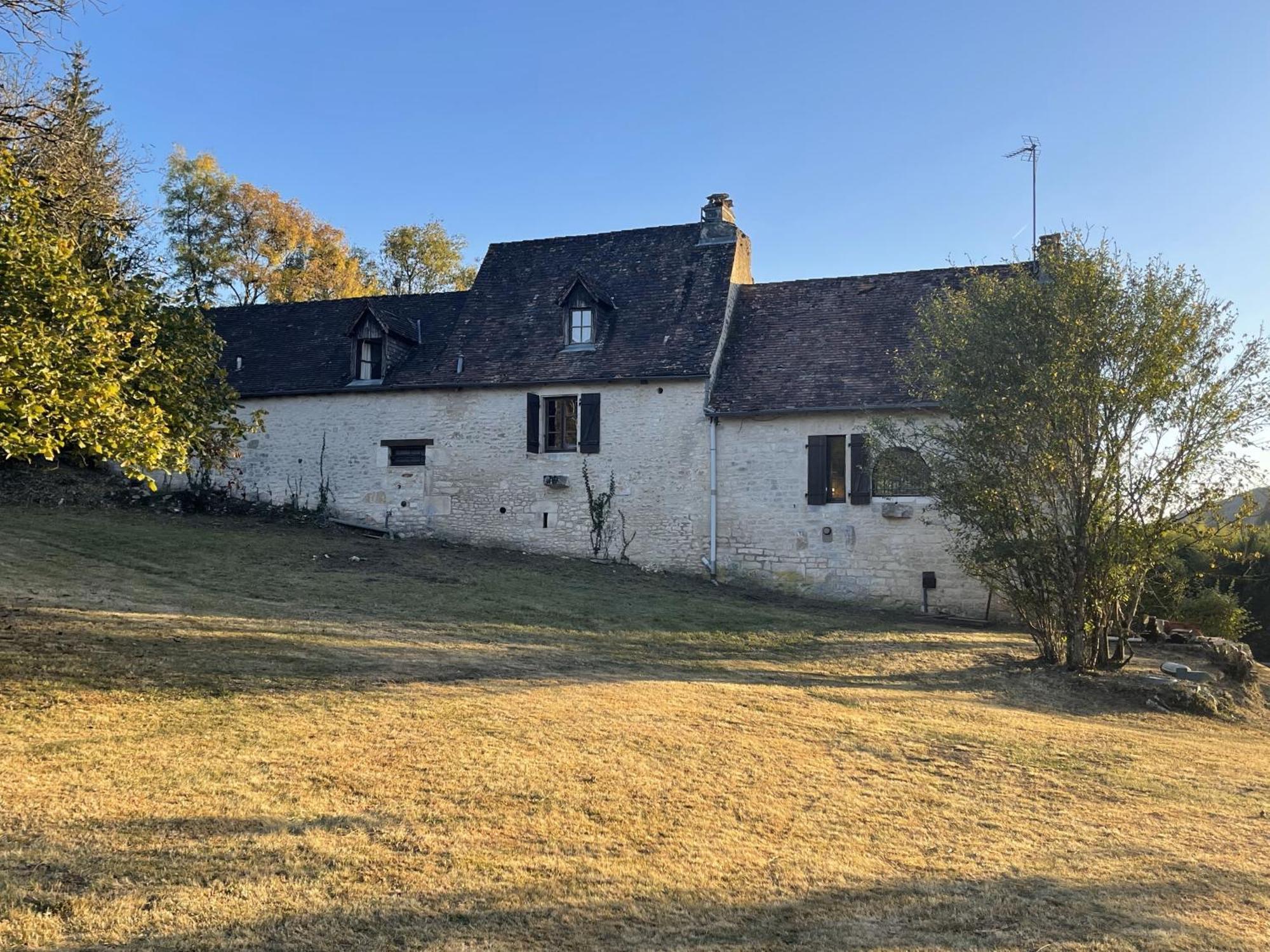 Вілла Domaine Du Bonheur En Pierre Avec Piscine, Proche Sarlat Carlux Екстер'єр фото